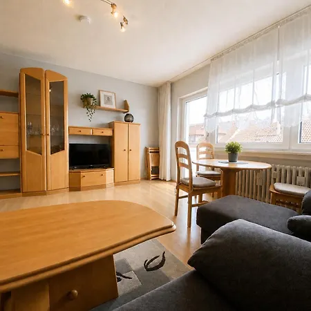 Premium City Apartment Schweinfurt Mit Balkon شقة