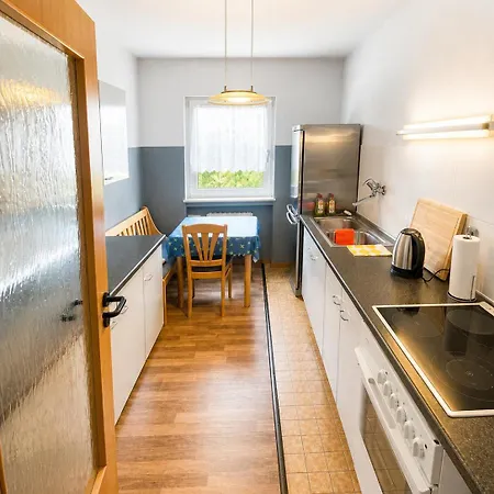 شقة Premium City Apartment Schweinfurt Mit Balkon